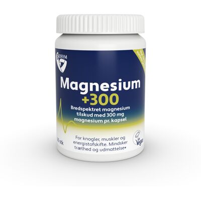 Biosym Magnesium +300 - Kosttilskud Biosym Magnesium +300 - Kosttilskud