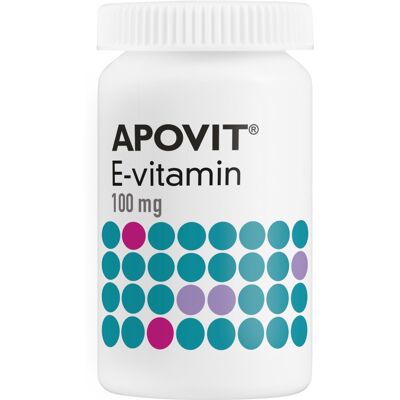 Apovit E-vitamin 100 Mg Kosttilskud 100 stk Apovit E-vitamin 100 Mg Kosttilskud 100 stk