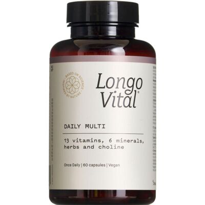 Longo Vital Daily Multi Kosttilskud 60 stk Longo Vital Daily Multi Kosttilskud 60 stk