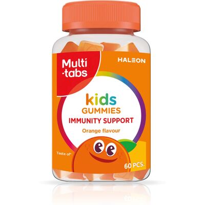 Multi-Tabs Kids Gummies Immunity Support - Appelsin - Multivitamin til børn Multi-Tabs Kids Gummies Immunity Support - Appelsin - Multivitamin til børn