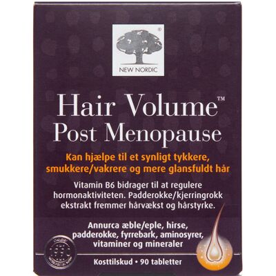 New Nordic Hårvolumen efter overgangsalderen - Hårtilskud New Nordic Hårvolumen efter overgangsalderen - Hårtilskud