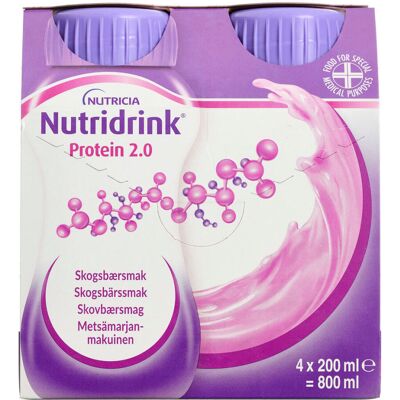 Nutridrink 2.0 kcal Skovbær - Ernæringsdrik Nutridrink 2.0 kcal Skovbær - Ernæringsdrik