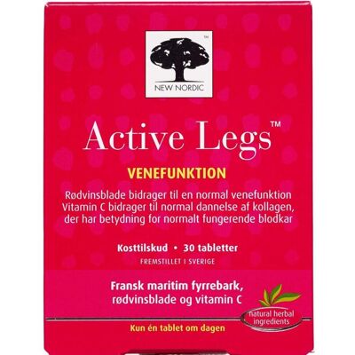 New Nordic Active Legs - Kosttilskud mod trætte ben New Nordic Active Legs - Kosttilskud mod trætte ben