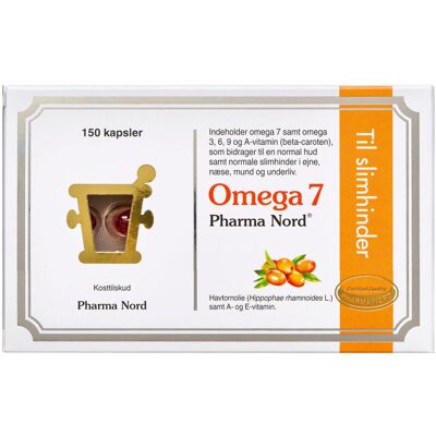 Omega 7 Pharma Nord Kosttilskud 150 stk Omega 7 Pharma Nord Kosttilskud 150 stk