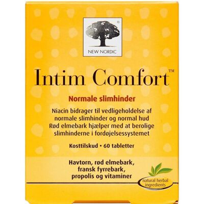 New Nordic Intim Comfort Kosttilskud 60 tabletter New Nordic Intim Comfort Kosttilskud 60 tabletter