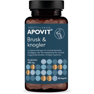 Apovit Brusk & Knogler Kosttilskud 90 stk Apovit Brusk & Knogler Kosttilskud 90 stk