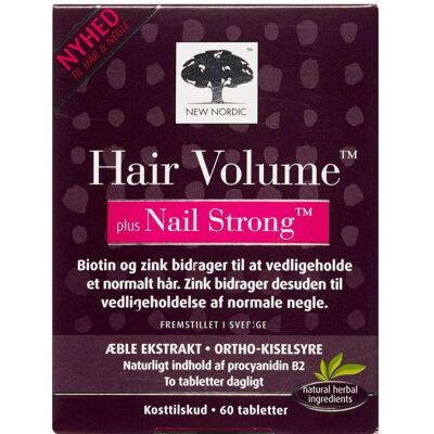 New Nordic Hårvolumen Plus Stærke Negle - Kosttilskud New Nordic Hårvolumen Plus Stærke Negle - Kosttilskud