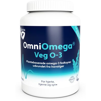 BioSym OmniOmega Veg O-3 - Omega 3 6 9 - Kosttilskud BioSym OmniOmega Veg O-3 - Omega 3 6 9 - Kosttilskud
