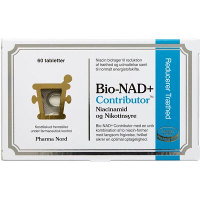 Pharma Nord Bio-NAD + Booster - Energiestøtte - 60 Tabletter Pharma Nord Bio-NAD + Booster - Energiestøtte - 60 Tabletter