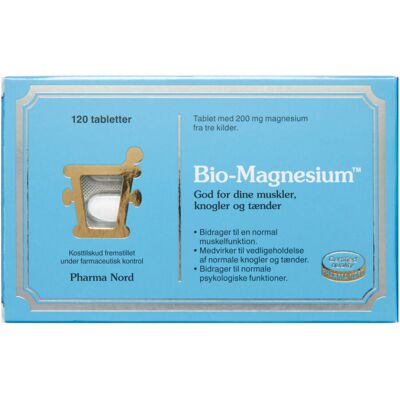 Pharma Nord Bio-Magnesium Kosttilskud 120 stk Pharma Nord Bio-Magnesium Kosttilskud 120 stk