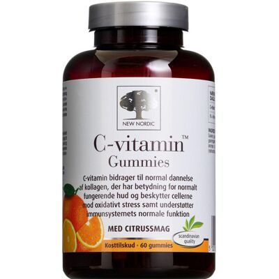 New Nordic C-vitamin Gummies Kosttilskud 60 stk New Nordic C-vitamin Gummies Kosttilskud 60 stk