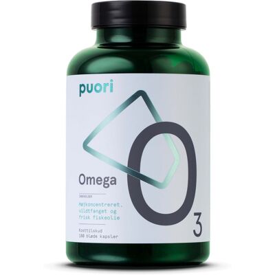 Puori Omega O3 - Kosttilskud med Citron Smag Puori Omega O3 - Kosttilskud med Citron Smag