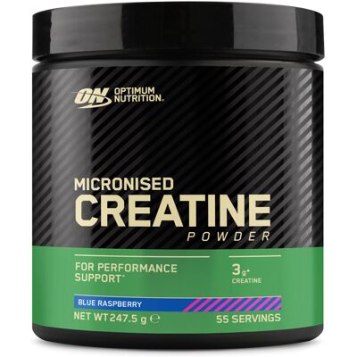 Optimum Nutrition CREATINE BLUE RASPBERRY 247.5G Kosttilskud 247,5 g Optimum Nutrition CREATINE BLUE RASPBERRY 247.5G Kosttilskud 247,5 g