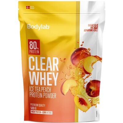 Bodylab Clear Whey - Ice Tea Peach Kosttilskud 500 g Bodylab Clear Whey - Ice Tea Peach Kosttilskud 500 g