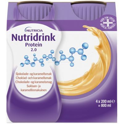 Nutridrink 2.0 Chokolade/Karamel - Høj energi ernæringsdrik Nutridrink 2.0 Chokolade/Karamel - Høj energi ernæringsdrik