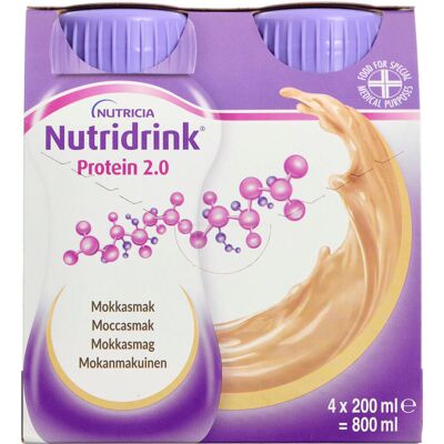 Nutridrink Mokka 2,0 kcal - Medicinsk ernæring Nutridrink Mokka 2,0 kcal - Medicinsk ernæring