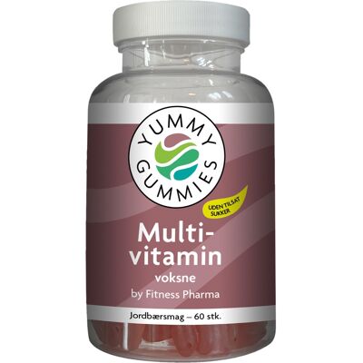 Fitness Pharma Multi Voksen Gummie Kosttilskud 60 stk Fitness Pharma Multi Voksen Gummie Kosttilskud 60 stk