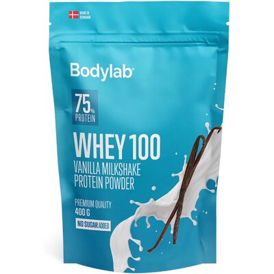 Bodylab Whey 100 Vaniljeshake - Proteinpulver Bodylab Whey 100 Vaniljeshake - Proteinpulver