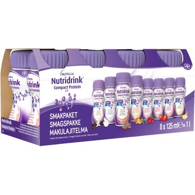 Nutridrink Compact Protein Startpakke 8 x 125 ml Nutridrink Compact Protein Startpakke 8 x 125 ml