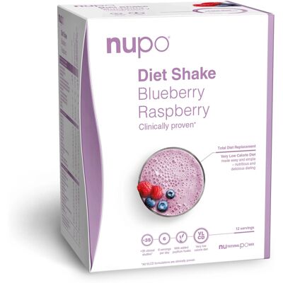 Nupo Diet Shake Blueberry 12 portioner Nupo Diet Shake Blueberry 12 portioner