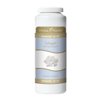 Fitness Pharma Collagen Kosttilskud 180 stk Fitness Pharma Collagen Kosttilskud 180 stk