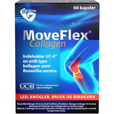 Biosym MoveFlex Collagen Kosttilskud 60 stk Biosym MoveFlex Collagen Kosttilskud 60 stk