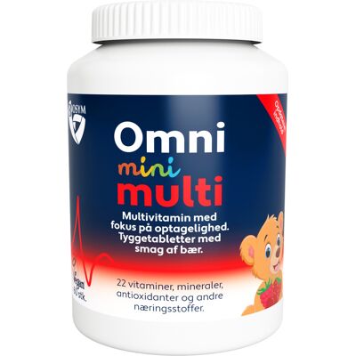 Biosym OmniMini Multi - 60 stk - til børn - Multivitamin Biosym OmniMini Multi - 60 stk - til børn - Multivitamin