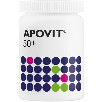 Apovit 50+ Tabletter Kosttilskud 200 stk Apovit 50+ Tabletter Kosttilskud 200 stk