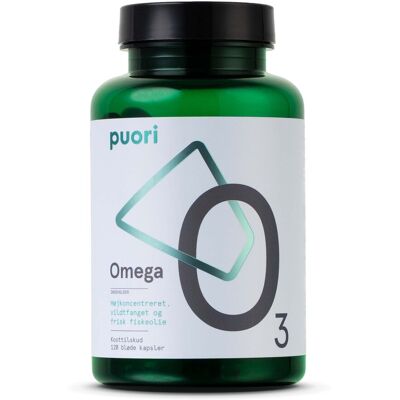 Puori Omega-3 O3 Fiskolie - Renhed & Bæredygtighed Puori Omega-3 O3 Fiskolie - Renhed & Bæredygtighed