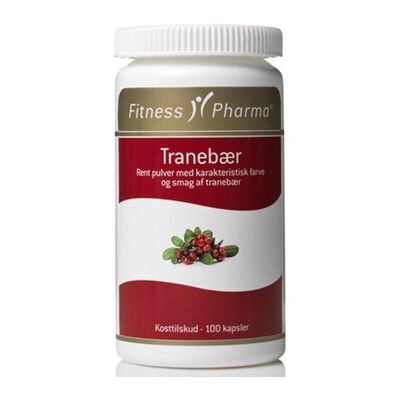 Fitness Pharma Tranebærkapsler - 100 kapsler - Kosttilskud Fitness Pharma Tranebærkapsler - 100 kapsler - Kosttilskud