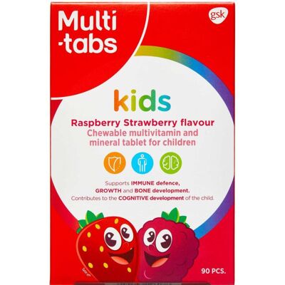 Multi-tabs Kids Bær Multivitamin - Børneadditiv Multi-tabs Kids Bær Multivitamin - Børneadditiv