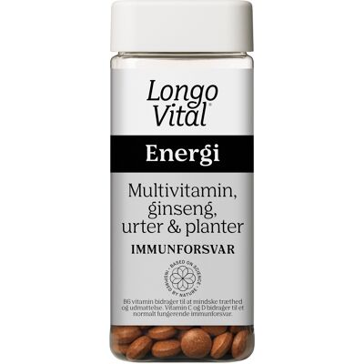 Longo Vital Energi 180 Tabletter - Kosttilskud Longo Vital Energi 180 Tabletter - Kosttilskud