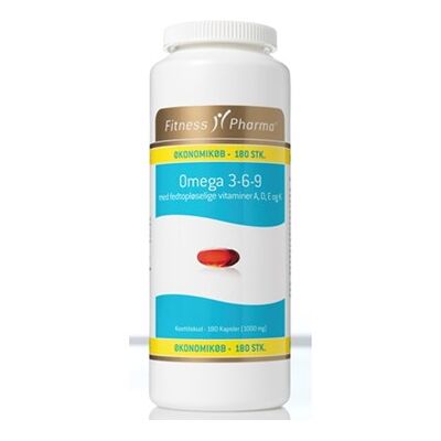 Fitness Pharma Omega 3-6-9 - Omega 3 6 9 - Kosttilskud Fitness Pharma Omega 3-6-9 - Omega 3 6 9 - Kosttilskud