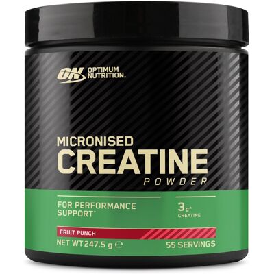 Optimum Nutrition CREATINE FRUIT PUNCH 247.5G Kosttilskud 247,5 g Optimum Nutrition CREATINE FRUIT PUNCH 247.5G Kosttilskud 247,5 g