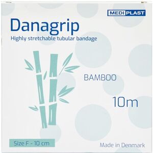 Danagrip Bamboo Tubebandage 10cm x 10m ben str. F Medicinsk udstyr 1 stk - Forbindinger