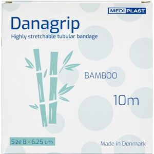 Danagrip Bamboo Tubebandage 6,25cm x 10m ben str. C Medicinsk udstyr 1 stk - Forbindinger