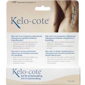 Kelo-Cote Medicinsk udstyr 15 g - Forbindinger