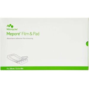 Mepore film & pad 9x20cm Medicinsk udstyr 5 stk - Forbindinger