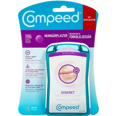 Compeed Plaster til forkølelsessår Medicinsk udstyr 15 stk Compeed Plaster til forkølelsessår Medicinsk udstyr 15 stk