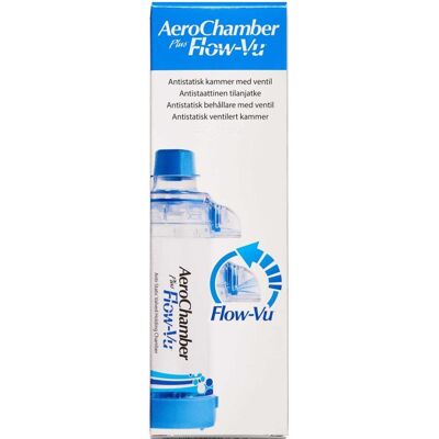 Chiesi Farmaceutici Aerochamber Plus Flow-Vu - Medicinsk Udstyr Chiesi Farmaceutici Aerochamber Plus Flow-Vu - Medicinsk Udstyr