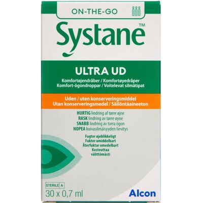 Systane Ultra UD - Øjenlindring - 30 x 0,7 ml Systane Ultra UD - Øjenlindring - 30 x 0,7 ml