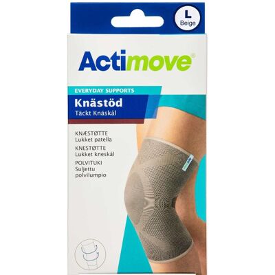 Actimove Knæstøtte Everyday Supports med lukket patella størrelse L Medicinsk udstyr 1 stk Actimove Knæstøtte Everyday Supports med lukket patella størrelse L Medicinsk udstyr 1 stk