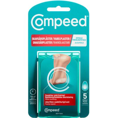 Compeed Vabelplaster Til Under Fod Medicinsk udstyr 5 stk Compeed Vabelplaster Til Under Fod Medicinsk udstyr 5 stk