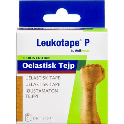 Actimove Leukotape P 3,75cm x 13,7m Medicinsk udstyr 1 stk Actimove Leukotape P 3,75cm x 13,7m Medicinsk udstyr 1 stk