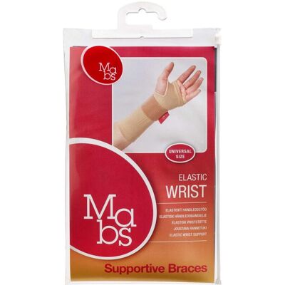 Mabs Håndledsbandage Beige One Size Medicinsk udstyr 1 stk Mabs Håndledsbandage Beige One Size Medicinsk udstyr 1 stk