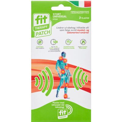 FIT Universal Stort Medicinsk udstyr 3 stk FIT Universal Stort Medicinsk udstyr 3 stk