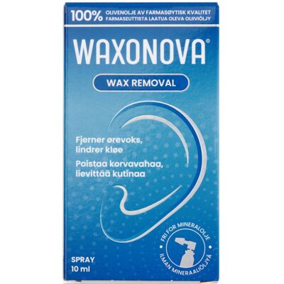 Waxonova Medicinsk udstyr 10 ml - Ørespray Waxonova Medicinsk udstyr 10 ml - Ørespray
