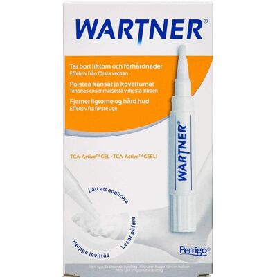 Wartner - Ligtornspen - 4 ml - TCA-aktiv gel - Medical device Wartner - Ligtornspen - 4 ml - TCA-aktiv gel - Medical device