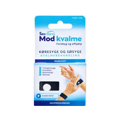 SEA-BAND mod kvalme voksen Medicinsk udstyr 1 par SEA-BAND mod kvalme voksen Medicinsk udstyr 1 par