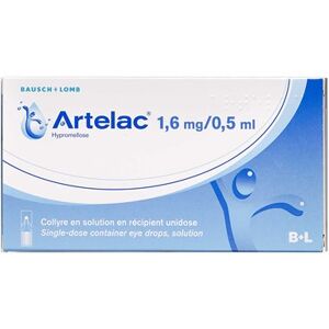 2care4 Artelac 3,2 mg/ml 30 ml Øjendråber, opløsning, enkeltdosisbeholder - Kunstig Tårevæske- Produkter til øjnene